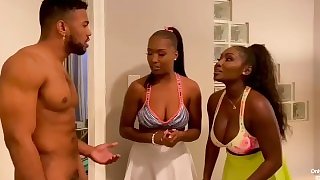 Hottest All Black Threesome “Court Her” full scene by Osa Lovely. More on OF.
